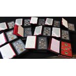 CANADIAN COINS - a collection of Canadian proof sets featuring the years 1984, '87, '88 (x2),