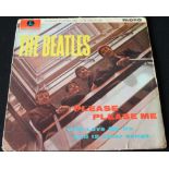 BEATLES PLEASE PLEASE ME - the original mono black and gold 1st pressing of their debut album on