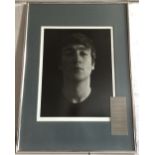 JOHN LENNON ASTRID KIRCHHERR - limited edition photographic print of John taken by Astrid when he