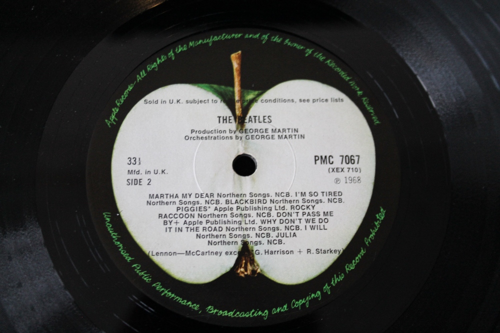 BEATLES WHITE ALBUM - a very low numbered UK mono top opening White Album. Sleeve No. - Image 3 of 5