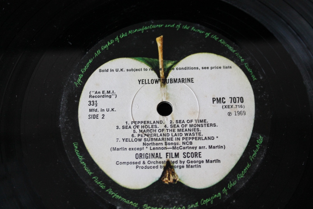 YELLOW SUBMARINE MONO FACTORY SAMPLE - Rare original 1969 mono LP with Factory Sample Not For Sale - Image 4 of 4