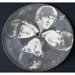 BEATLES - extremely rare Russian flexi disc released in the Soviet Union in 1965.