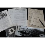 PAUL MCCARTNEY - COMPOSER BOOK - memorabilia and photos relating to his 1981 book to include 4 x