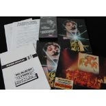 PAUL MCCARTNEY - ROCKSHOW - great collection of promotional material relating to the film releases