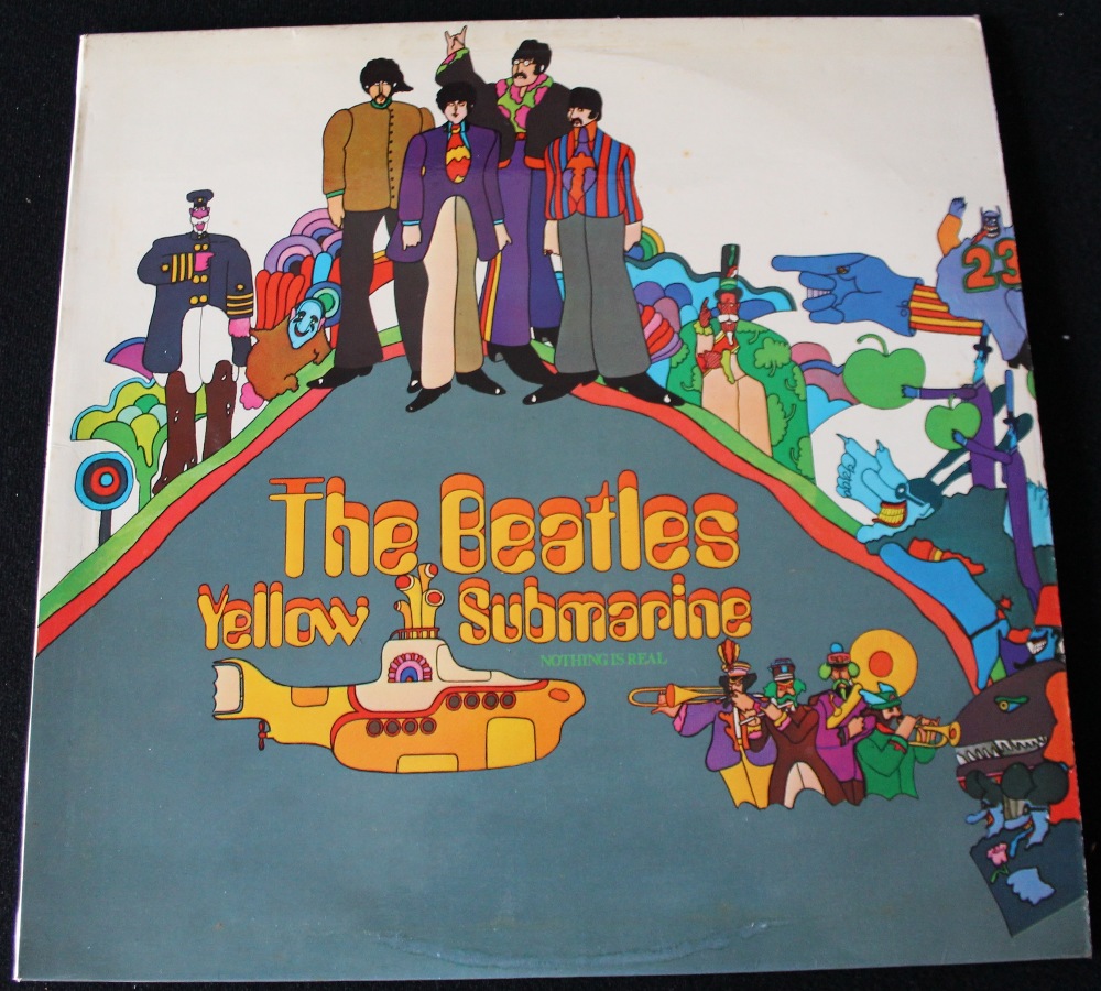 YELLOW SUBMARINE MONO FACTORY SAMPLE - Rare original 1969 mono LP with Factory Sample Not For Sale