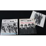 FAN CLUB FLEXI DISCS - 2 rare 7" flexi discs issued to Beatles Fan Club Members.