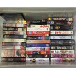 PAUL MCCARTNEY & WINGS - collection of 33 VHS including rare promo cassettes.