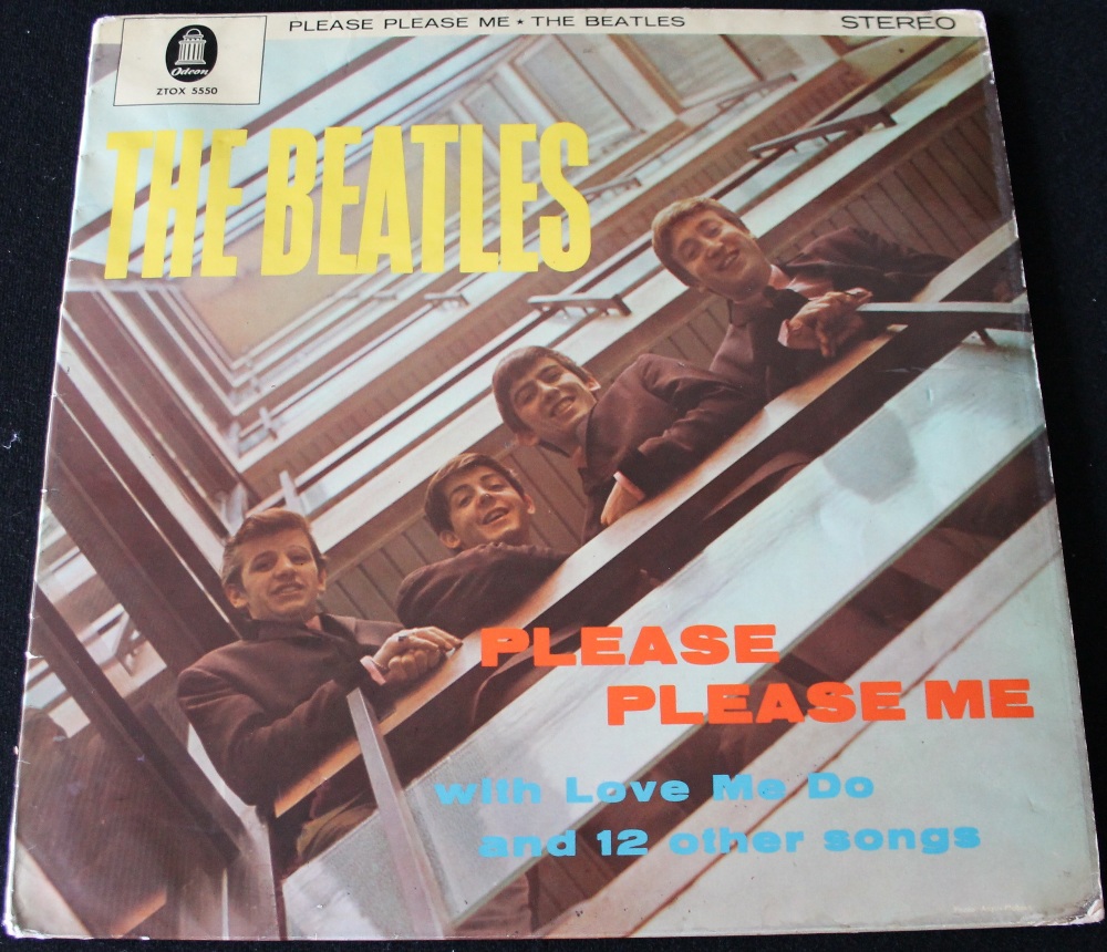 PLEASE PLEASE ME - German stereo 1st pressing of The Beatles debut album Please Please Me (ZTOX