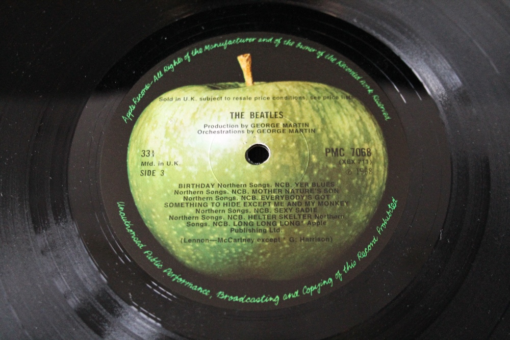 BEATLES WHITE ALBUM - a very low numbered UK mono top opening White Album. Sleeve No. - Image 4 of 5