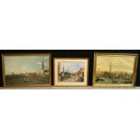 CANALETTO PRINTS - three Canaletto print