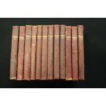 SHAKESPEARE - 12 leather bound volumes o