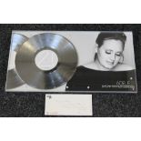 ADELE - BEGGARS GROUP - an official diam