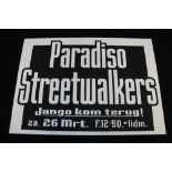 STREETWALKERS - Poster from the band's 1