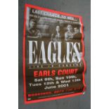 EAGLES POSTERS - 4 original 'Last Chance