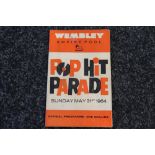 POP HIT PARADE - a mega-rare Wembley Emp