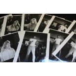 PAUL MCCARTNEY & WINGS - great collection of original contacts sheets and original promo photos