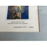 BEATLES BLUE TRUNK COVER - print produced from the original press proof for "Yesterday.....