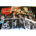 PAUL MCCARTNEY -1986 PRESS TO PLAY LP SINGLES - a collection of photos and memorabilia relating to