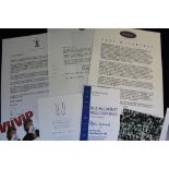 PAUL MCCARTNEY - a collection of photos and memorabilia relating to Paul's 1993 "Off the Ground" LP.
