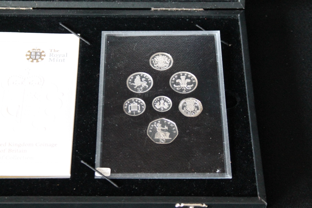 EMBLEMS OF BRITAIN - a 2008 Emblems of Britain silver proof collection in original case. - Image 2 of 5