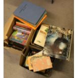 BOOKS - 3 boxes of books (mainly children's literature) such as Stories from Grimm (hardback),