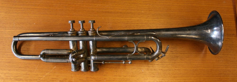 TRUMPET - a cased trumpet by Broadway, Czechoslovakia. - Image 2 of 2