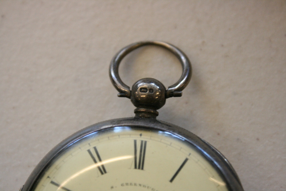 POCKET WATCHES - 2 pocket watches to include a silver hallmarked S. - Image 3 of 5