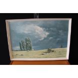 DAVID SHEPHERD - a print on canvas to look like an oil painting by artist David Shepherd,