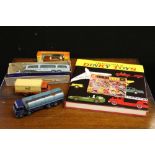 DIE CAST VEHICLES - a collection of die cast vehicles to include a Pullman Car Transporter 582 in