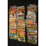 ENGLISH MARVEL - an assorted collection of English comics and magazines to include The Mighty World