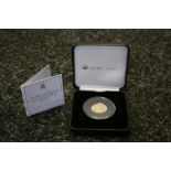 £1 PROOF COIN - The Queen Elizabeth II Longest-Reigning Monarch 22-Carat gold proof £1 coin boxed