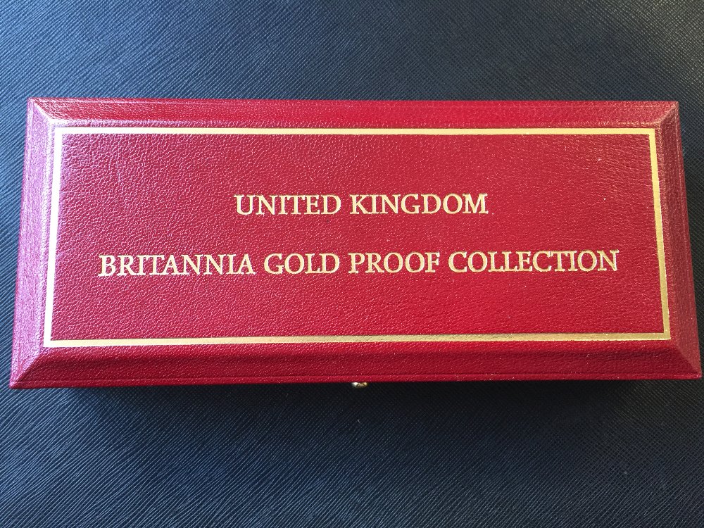 1997 GOLD BRITANNIA SET - Royal Mint gold proof four coin set to include £100 one ounce coin, - Image 3 of 3