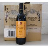 RIOJA - case of 12 bottles of Pueblo Viejo Rioja Reserva 2002