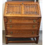 BUREAU - a solid wood bureau,