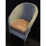 LLOYD LOOM CHAIR - with cushion