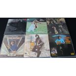 ROD STEWART/MICK ABRAHAMS - Great selection of 6x original pressing, early title LPs.