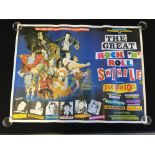 SEX PISTOLS - original UK quad poster for the Sex Pistols Rock N Roll Swindle. Measures 30" x 40".