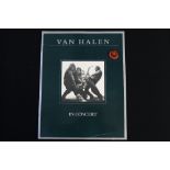VAN HALEN - a signed Van Halen in Concert tour programme (Edward Van Halen, Michael Anthony,