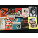60 'S PROGRAMMES & HANDBILLS - 2 handbills and 8 programmes to include Roy Orbison, Hollies,