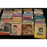 SHEET MUSIC - a collection of 70+ pieces of sheet music to include Oasis, Gerry and the Pacemakers,