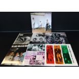THE JAM - Well presented pack of 7 x LPs with 7 x 7" singles/Eps.