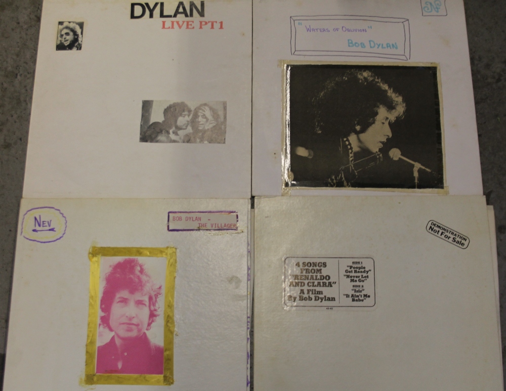 BOB DYLAN PRIVATE PRESSING LPs - An unusual and brilliant collection of 17 x LPs with many of these - Image 2 of 3