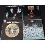 THE BYRDS/THE BAND - Great selection of 8 x early LPs from these two seminal US bands.