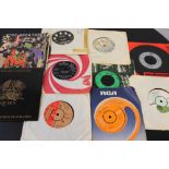 ROCK/POP SEVENS - Good mixture of around 60 x popular 7" singles.