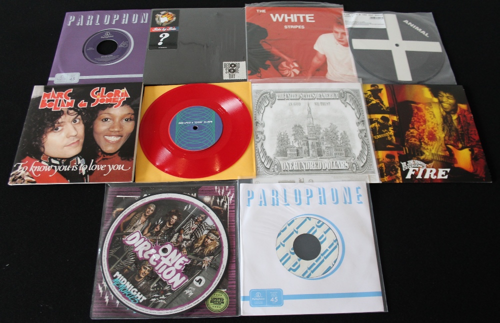 RECORD STORE DAY/INDIE - Nice selection of 23 x 7" singles including those limited edition releases