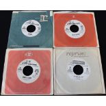 JIMI HENDRIX PROMO SINGLES - Pack of 4 x demonstration 7" singles from Buster issued on Reprise.