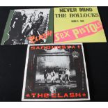 CLASH/PISTOLS AND RELATED - Great selection of 6 x LPs.