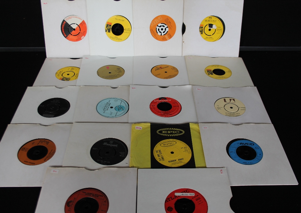 SOUL SEVENS - Eclectic collection of over 200 (mainly later UK issue) x 7" singles,