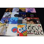 PUNK/NEW WAVE SEVENS - Clean collection of 36 x 7" singles/EPs.