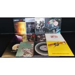 QUEEN - Great collection of 12 x LPs and 26 x 7" singles.
